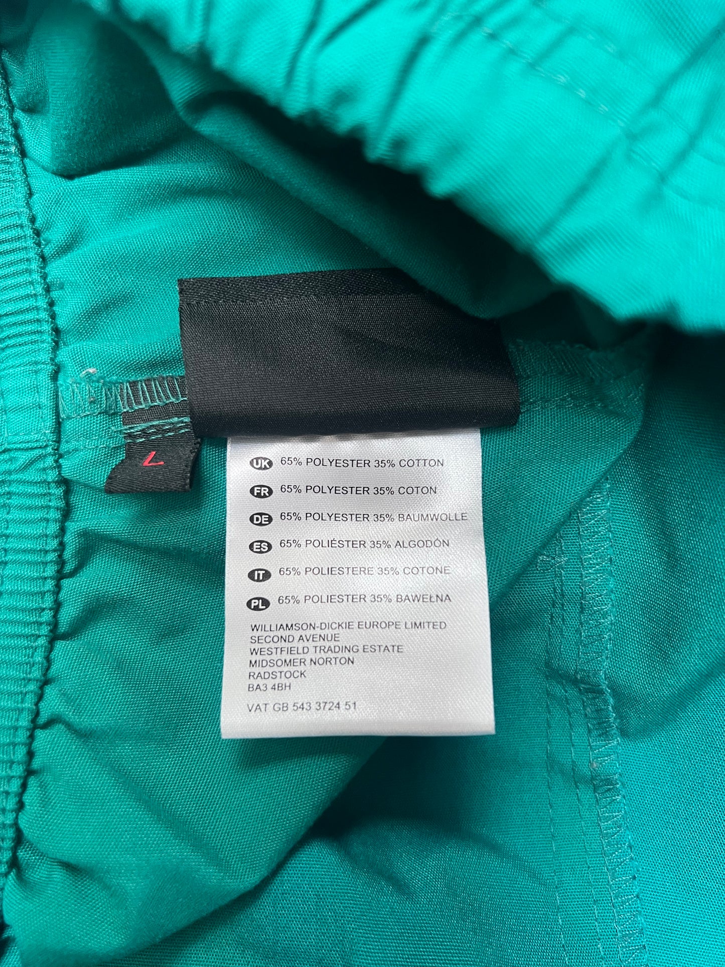 Dickies Signature Teal Unisex Drawstring Scrubs